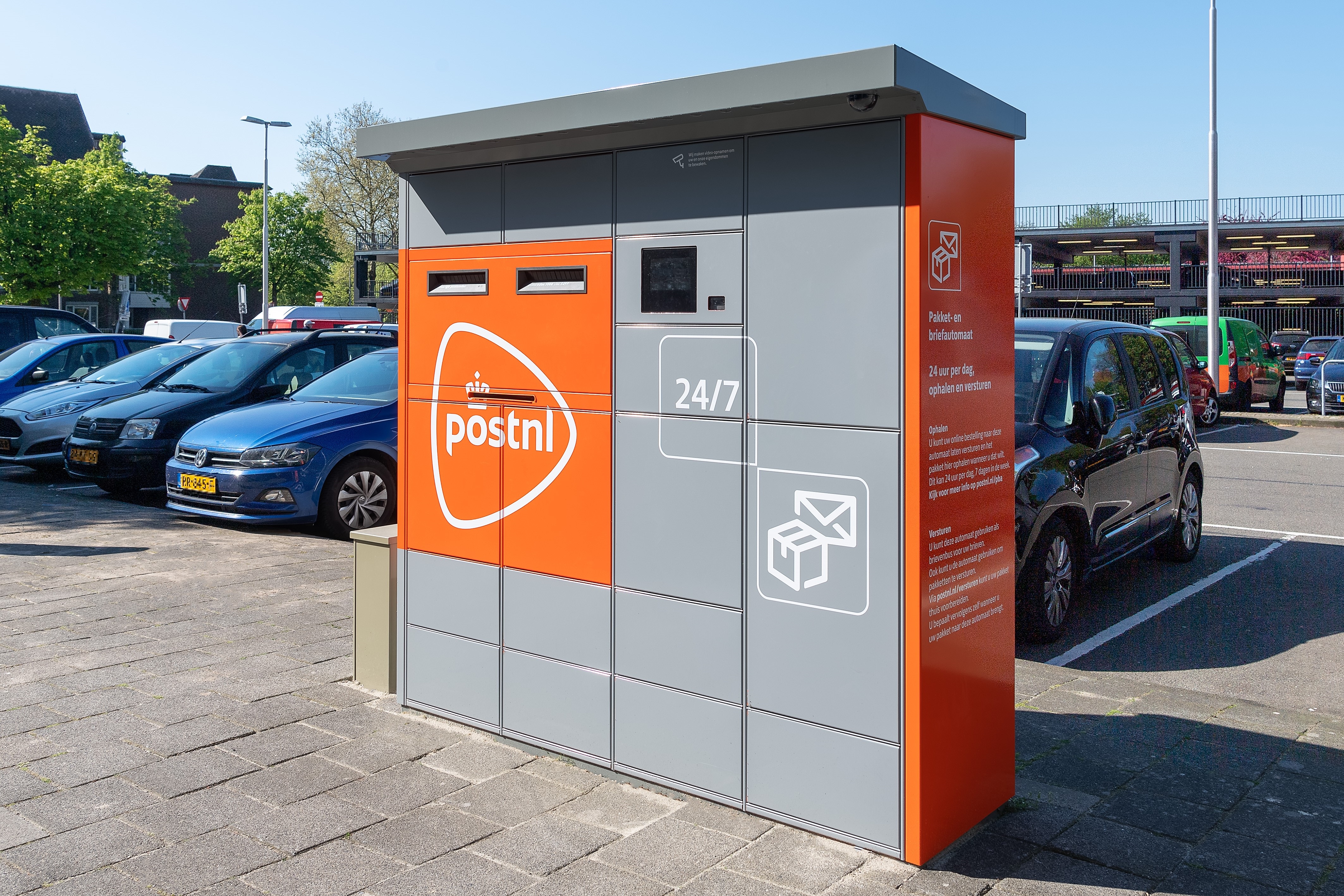 Samenpersen Kostbaar Antarctica PostNL pakket- en briefautomaat in Katwijk - RTV Katwijk